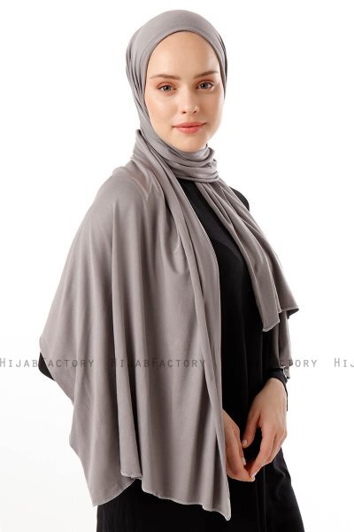 Neylan - Grau Basic Jersey Hijab
