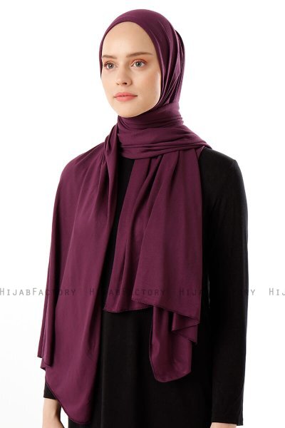 Neylan - Pflaume Basic Jersey Hijab