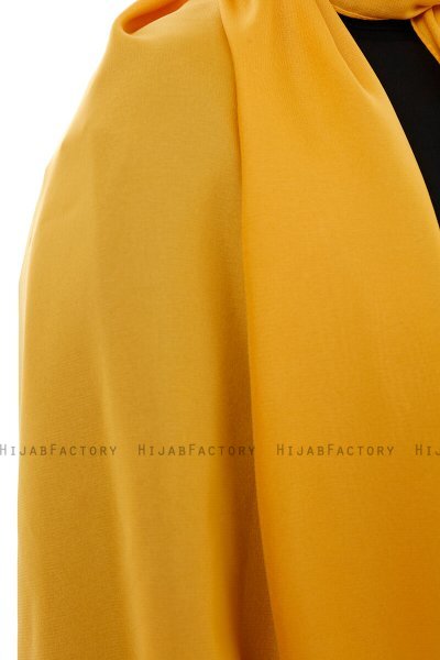 Esra - Senf Chiffon Hijab