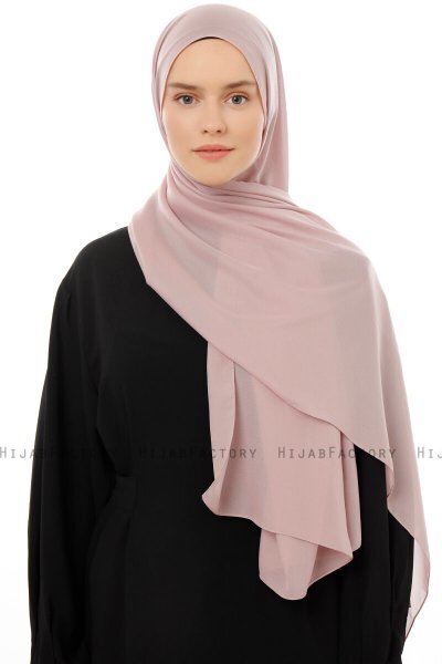 Esra - Dunkelrosa Chiffon Hijab