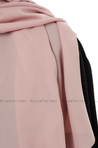 Esra - Dunkelrosa Chiffon Hijab