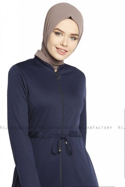 Emine - Navy Blau Abaya - Miss Cazibe