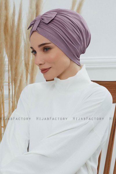 Agnes - Lilac Baumwolle Turban