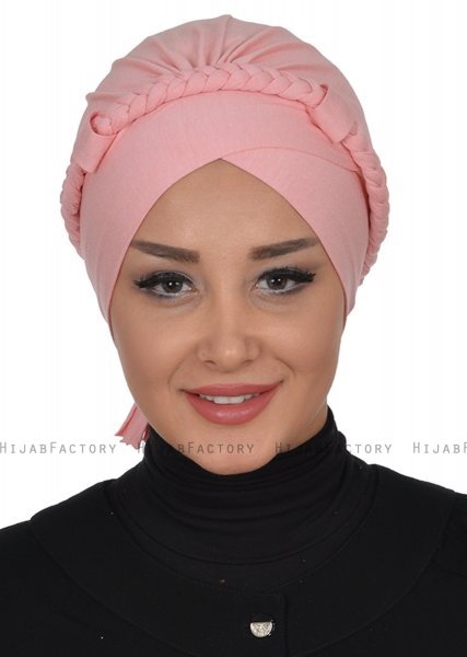 Olivia - Altrosa Baumwolle Turban - Ayse Turban
