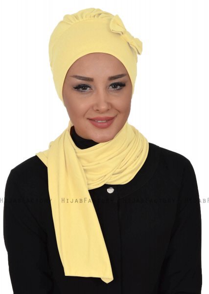 Bianca - Gelb Baumwolle Turban