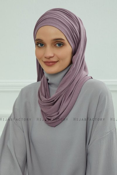 Rebecca - Lilac Baumwolle Turban