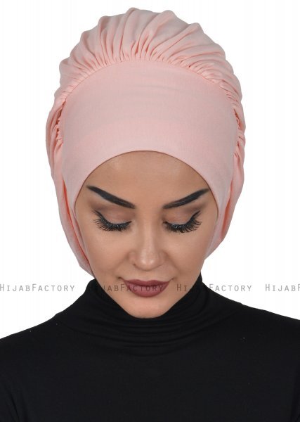 Isabella - Altrosa Baumwolle Turban - Ayse Turban