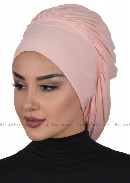 Isabella - Altrosa Baumwolle Turban - Ayse Turban
