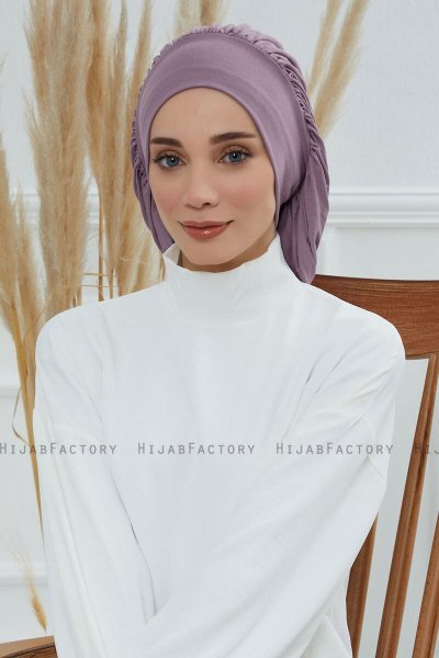 Isabella - Lilac Baumwolle Turban
