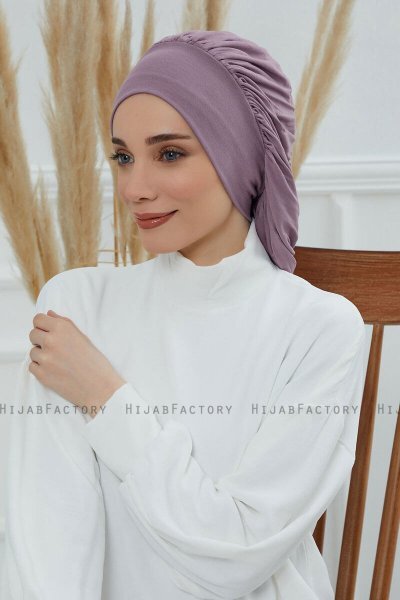 Isabella - Lilac Baumwolle Turban