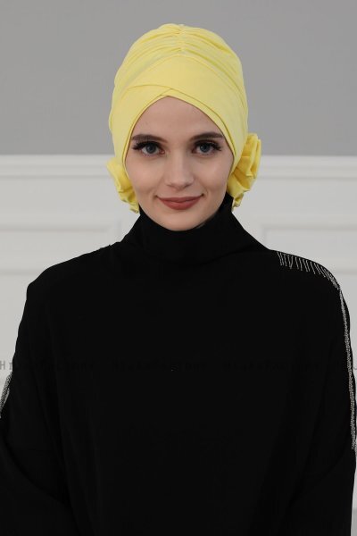Elisabeth - Gelb Baumwolle Turban
