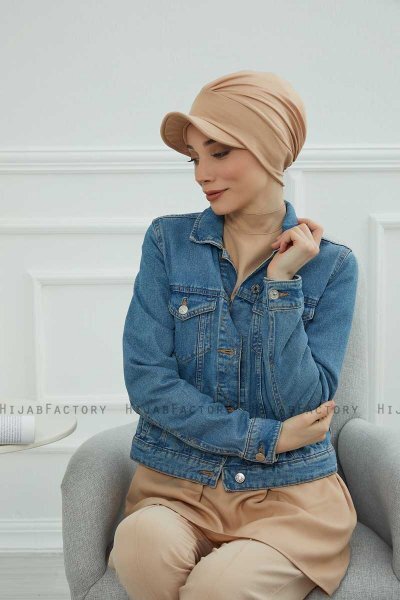 Sandra - Sand Baumwolle Turban