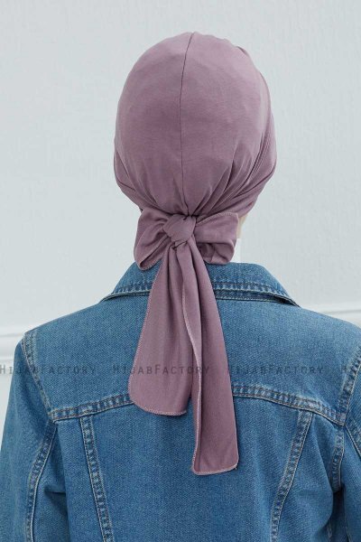 Ellie - Lilac Baumwolle Turban