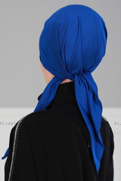 Felicia - Blau Baumwolle Turban