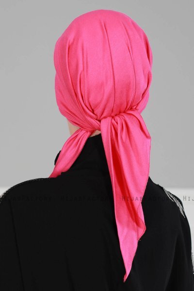 Felicia - Fuchsie Baumwolle Turban
