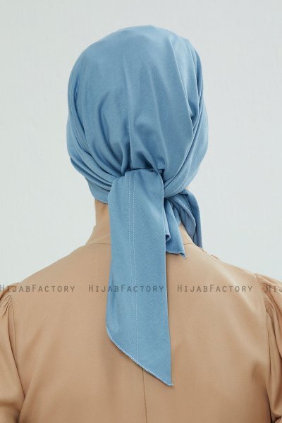 Felicia - Sky Blue Baumwolle Turban