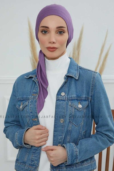 Felicia - Violet Baumwolle Turban