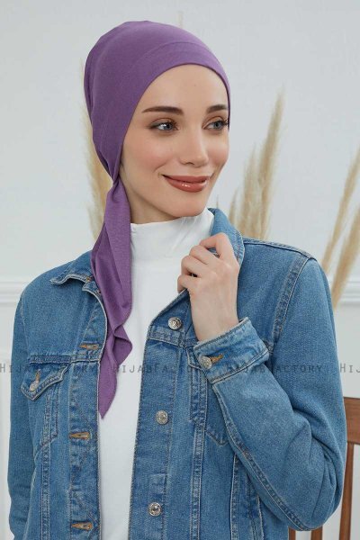 Felicia - Violet Baumwolle Turban