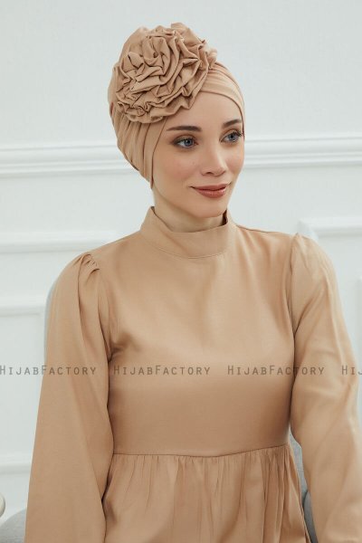 Kerstin - Sand Baumwolle Turban