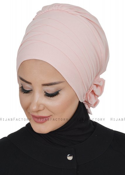 Monica - Altrosa Baumwolle Turban - Ayse Turban