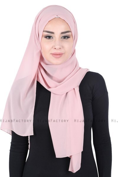 Joline - Altrosa Premium Chiffon Hijab