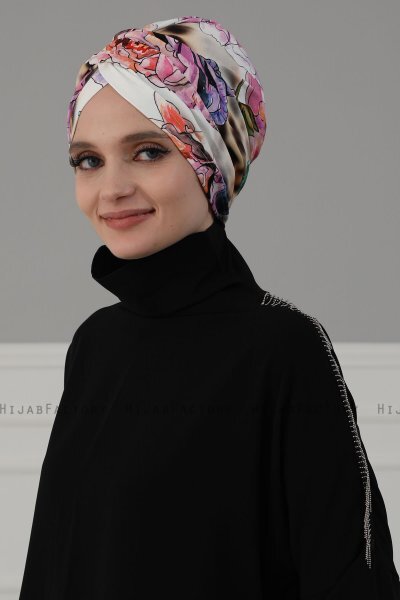 Fiona - Nature Baumwolle Turban