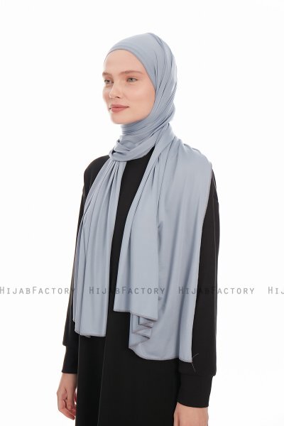 Farah - Indigo Jersey Hijab Kopftuch
