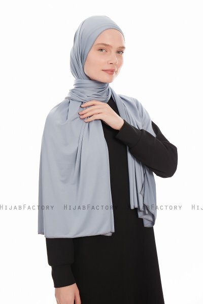 Farah - Indigo Jersey Hijab Kopftuch