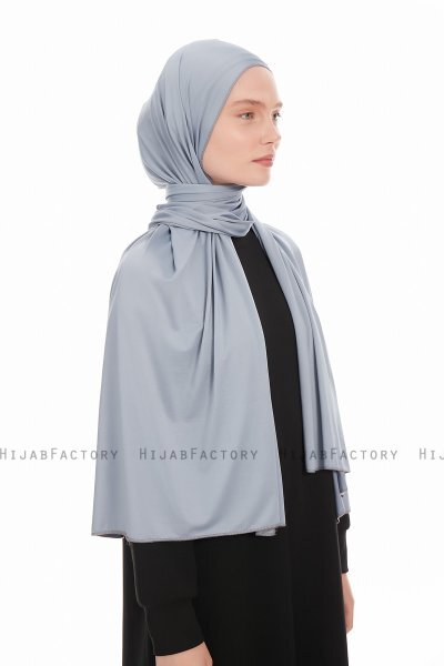 Farah - Indigo Jersey Hijab Kopftuch