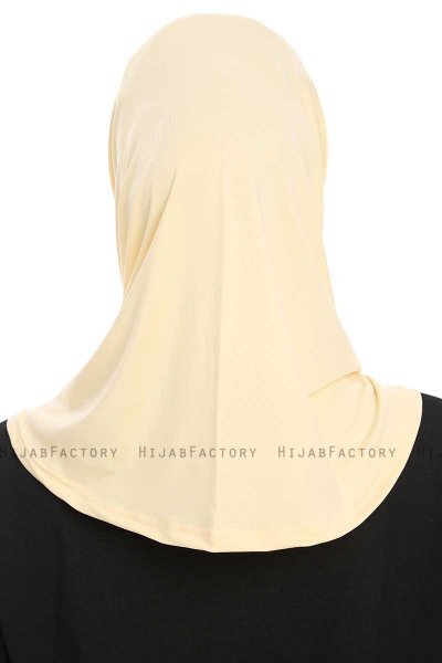 Yazmin - Beige Amira Hijab Kopftuch Ready To Wear