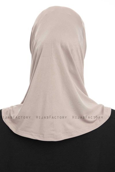 Yazmin - Hellbraun Amira Hijab Kopftuch Ready To Wear