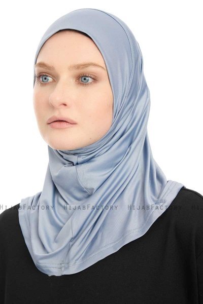 Yazmin - Indigo Amira Hijab Kopftuch Ready To Wear