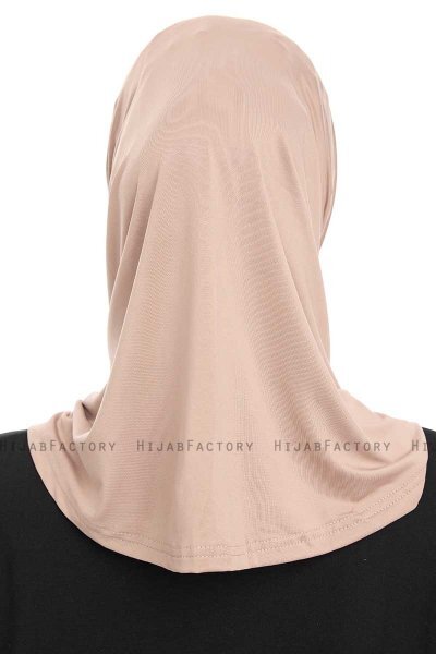 Yazmin - Taupe Amira Hijab Kopftuch Ready To Wear
