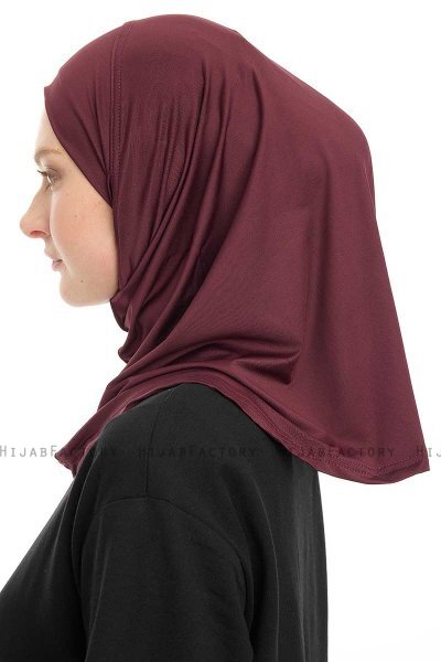 Yazmin - Pflaume Amira Hijab Kopftuch Ready To Wear