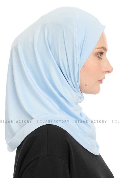 Yazmin - Hellblau Amira Hijab Kopftuch Ready To Wear