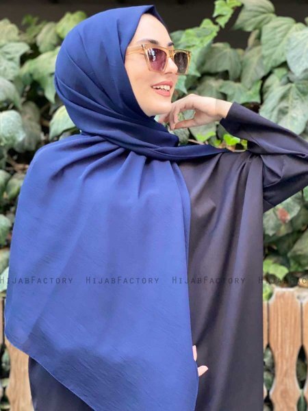 Alvina - Navy Blau Jazz Hijab - Mirach