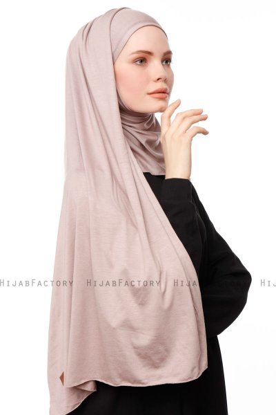 Asya - Steingrau Praktisch Viscose Hijab