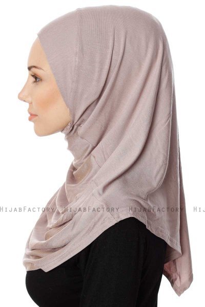 Ava - Steingrau One-Piece Al Amira Hijab - Ecardin