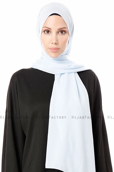 Ayla - Hellblau Chiffon Hijab