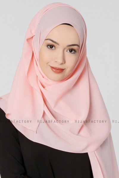 Ayla Puder Chiffon Hijab Sjal 300421a