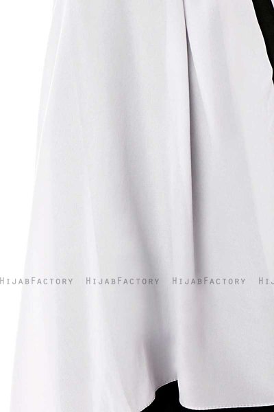 Ayla - Silber Chiffon Hijab