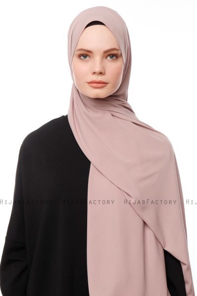 Aylin - Altrosa Medine Silk Hijab - Gülsoy
