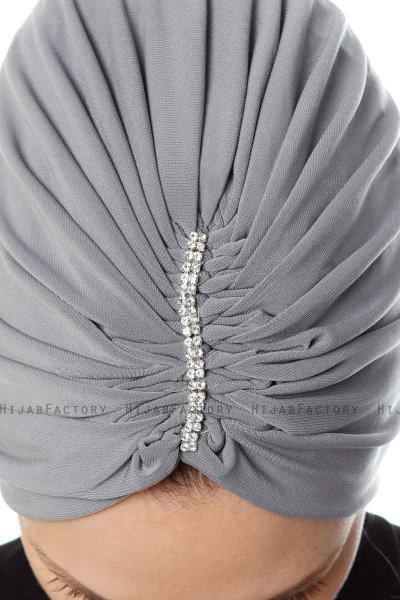 Aynur - Grau Turban