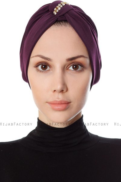 Bahar - Pflaume Turban