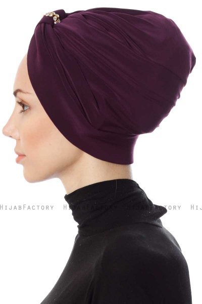 Bahar - Pflaume Turban