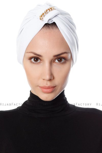 Bahar - Weiß Turban