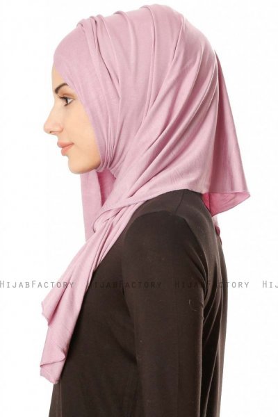 Betul - Lila 1X Jersey Hijab - Ecardin