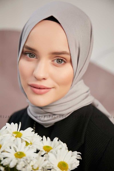 Ceyda - Dunkelgrau Cazz Hijab