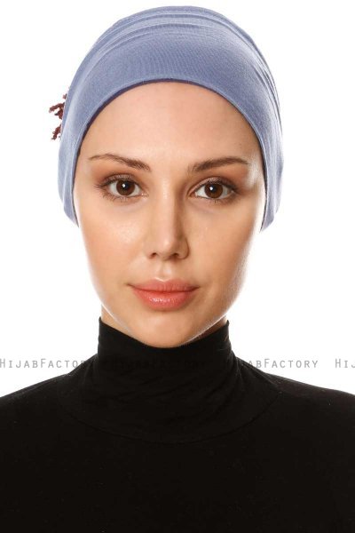 Cemre - Indigo Bandana Untertuch