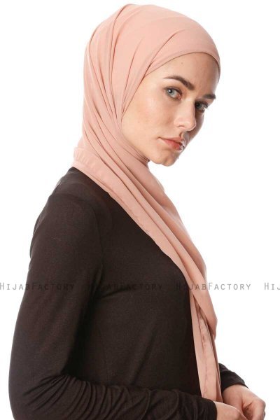Derya - Altrosa Praktisch Chiffon Hijab